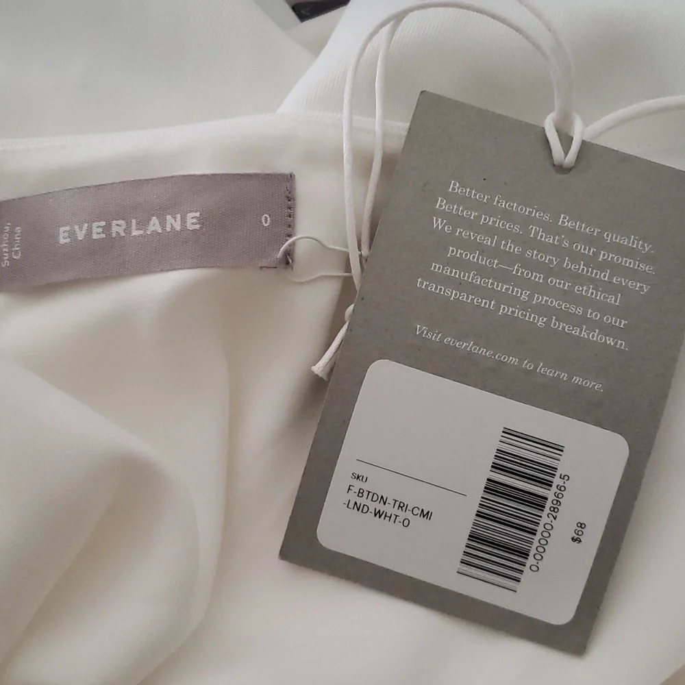 Everlane  Japanese GoWeave Cami nwt - Picture 8 of 8